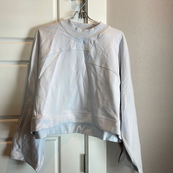 Lululemon Broken Beats Cropped Sweatshirt LIKE NEW M/L - Picture 4 of 11